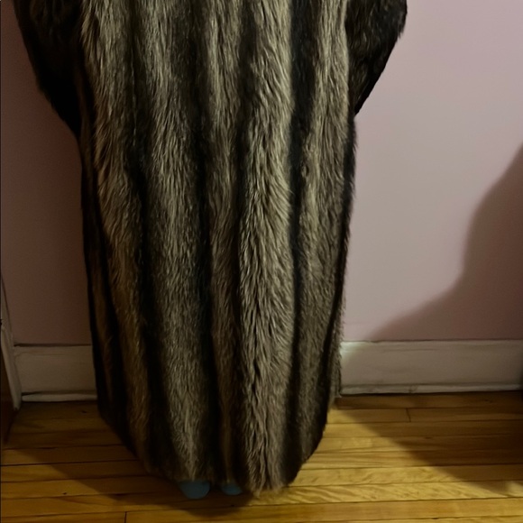 Gray and Black Teddy Jacket with Plush Texture and Full-Length Sleeves - Picture 15 of 15